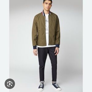Ben Sherman Green Bomber Jacket